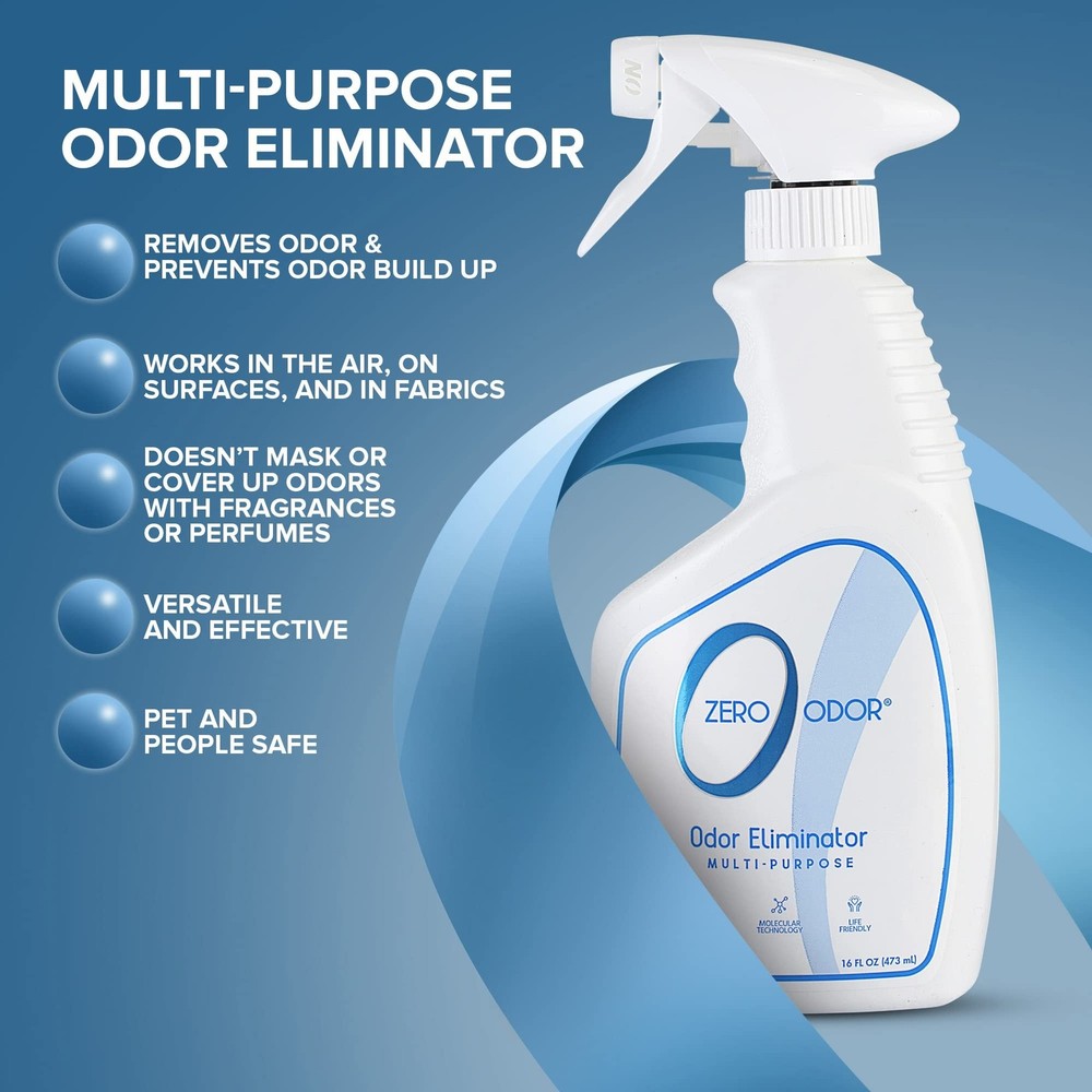 Zero Odor – Multi-Purpose Air & Surface Odor Eliminator 16oz-Household Odo