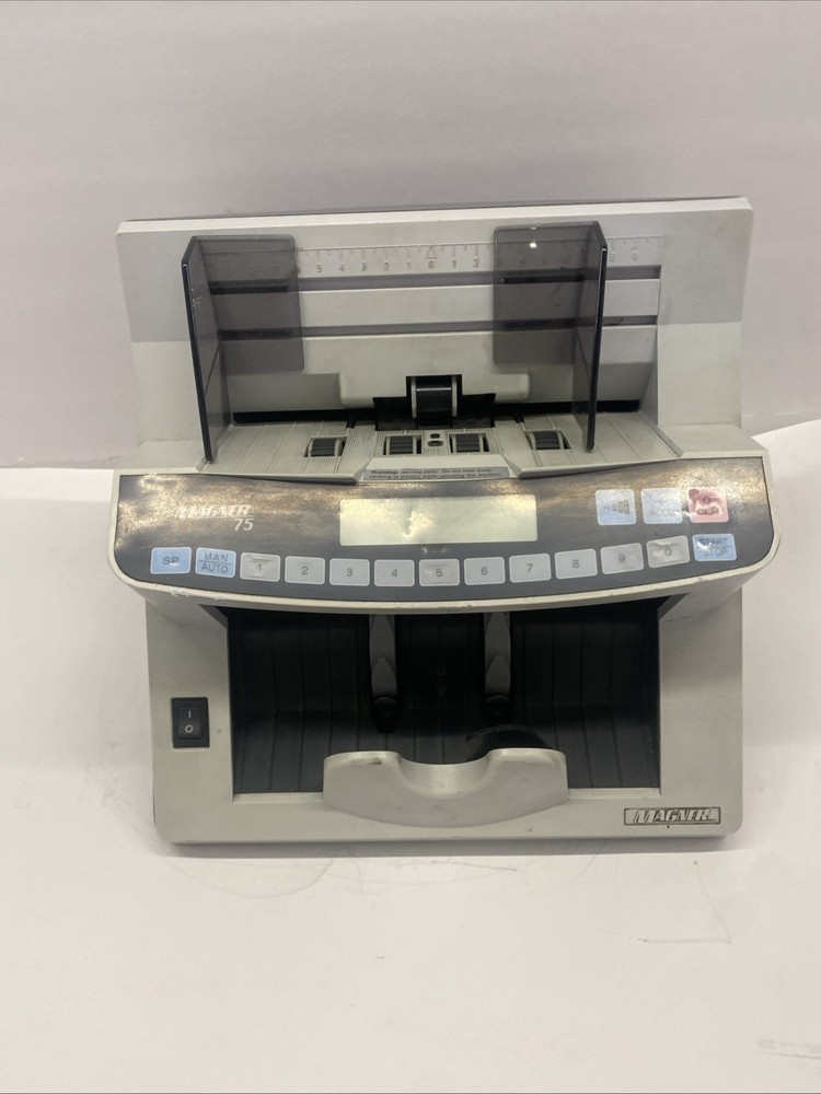Magner 75 M Currency Counter Untested AS IS