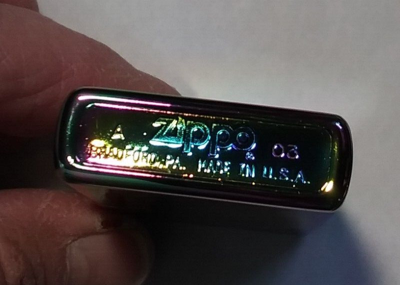 ZIPPO MultiColor Spectrum Case Lighter (L-58)