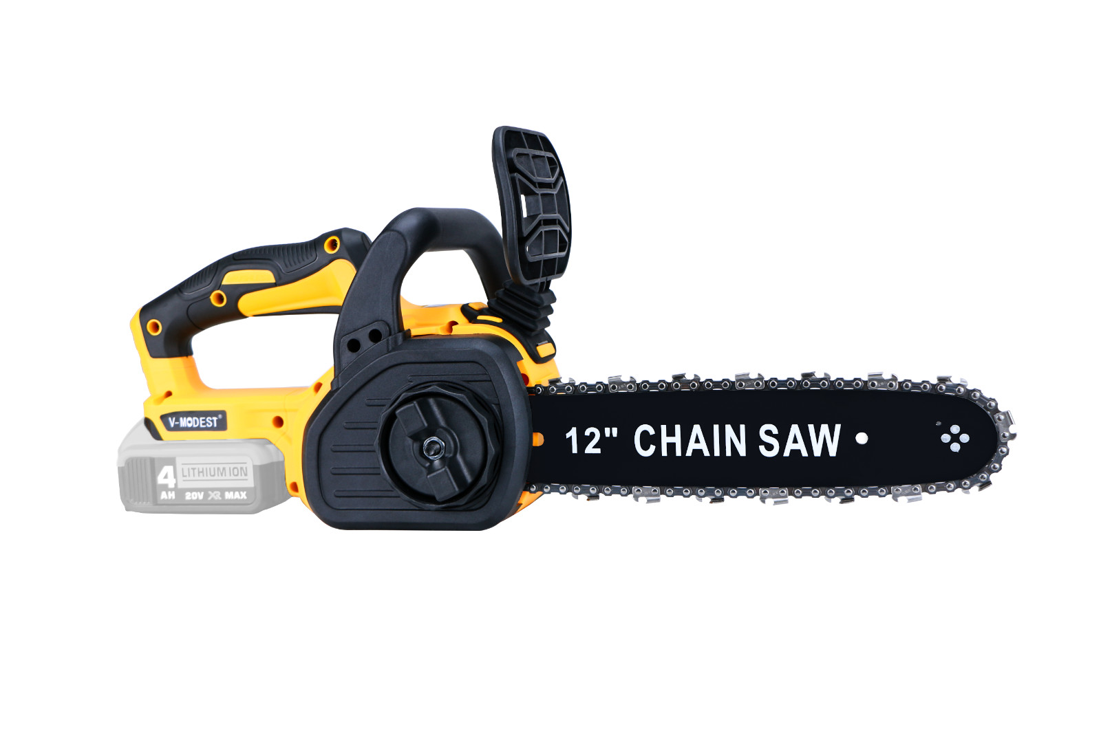 For DEWALT 20V MAX Battery Brushless 12-Inch Compact Cordless Chainsaw w/2 chain