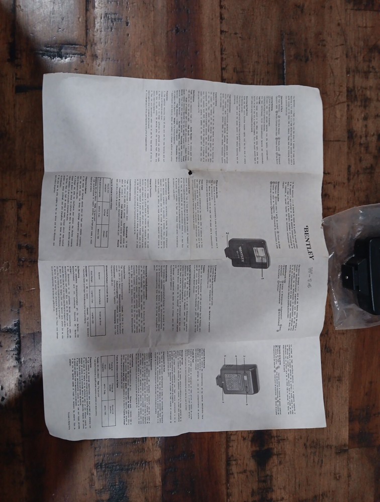 Bentley Optical Systems W 14 Electronic Flash Unit