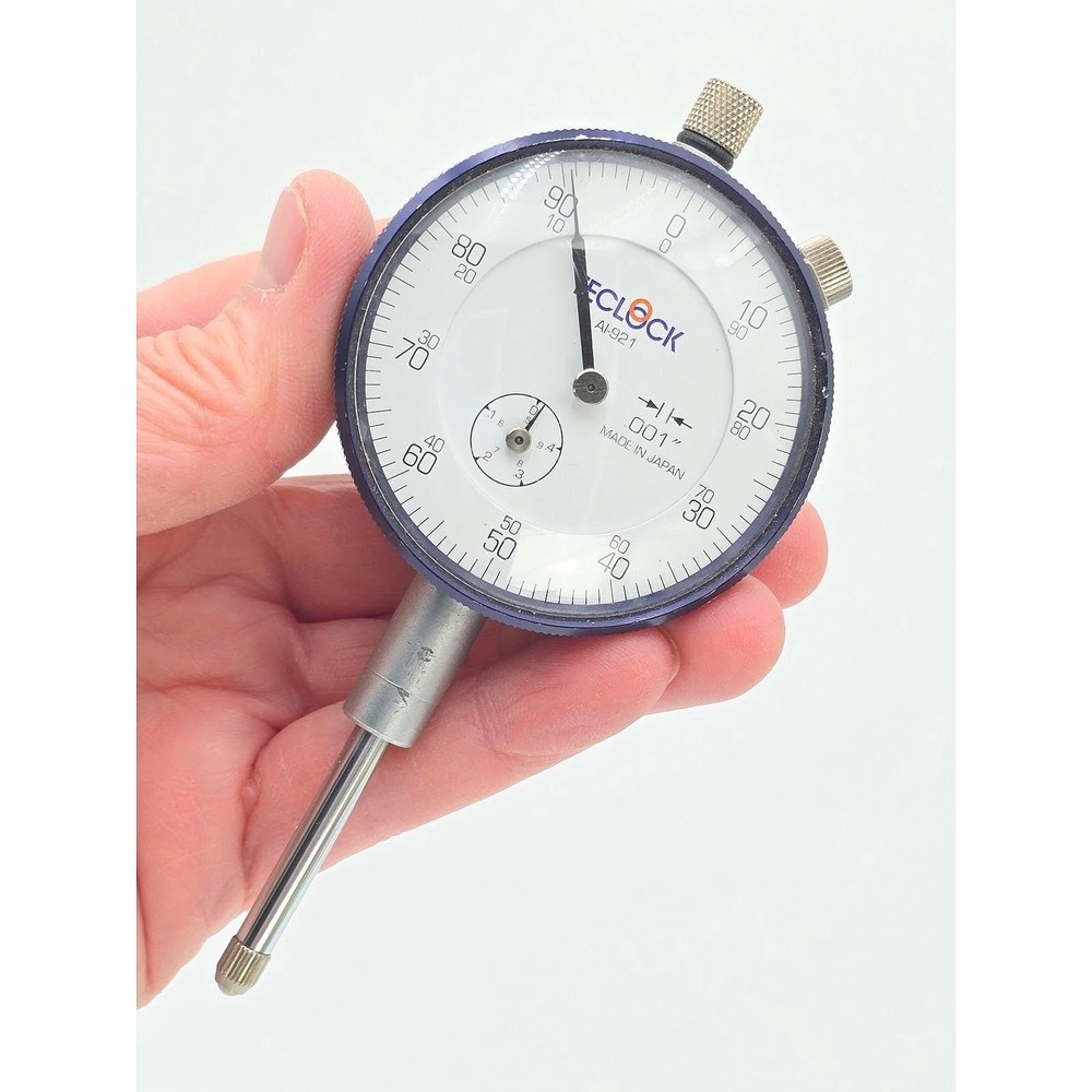 Teclock AI-921 Range Dial Drop Indicator Precision Gauge Tool Vintage UNTESTED