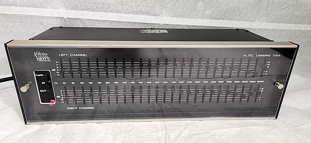 Altec Acousta-Voicette 729A Stereo Equalizer