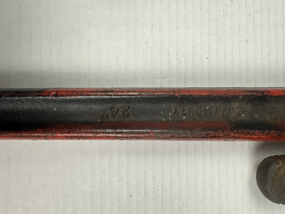 Rigid 24" Heavy Duty Pipe Monkey Wrench