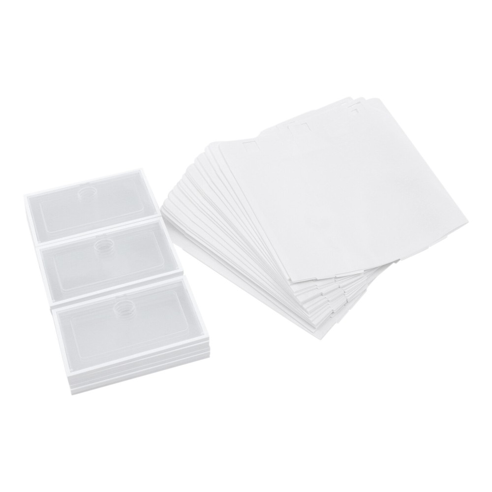 20Pcs Plastic Shoes Storage Box Stackable Display Case Sneaker Organizer Case