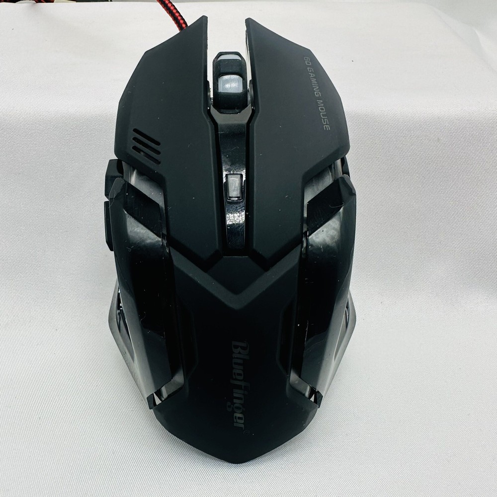 BlueFinger Wired USB Gaming Mouse + Mouse pad