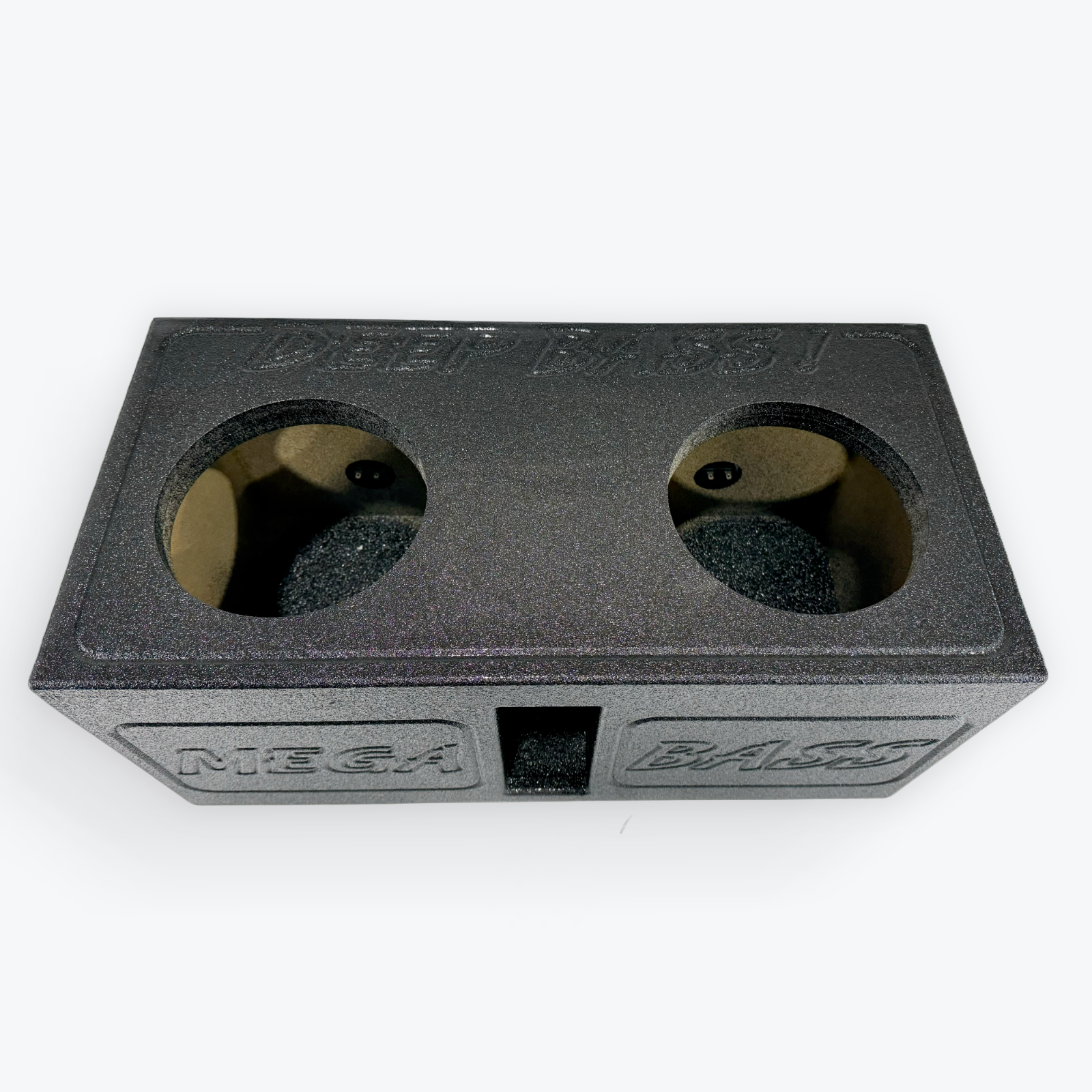 2X8" HEAVY DUTY Series Vented Subwoofer Box Ported Enclosure