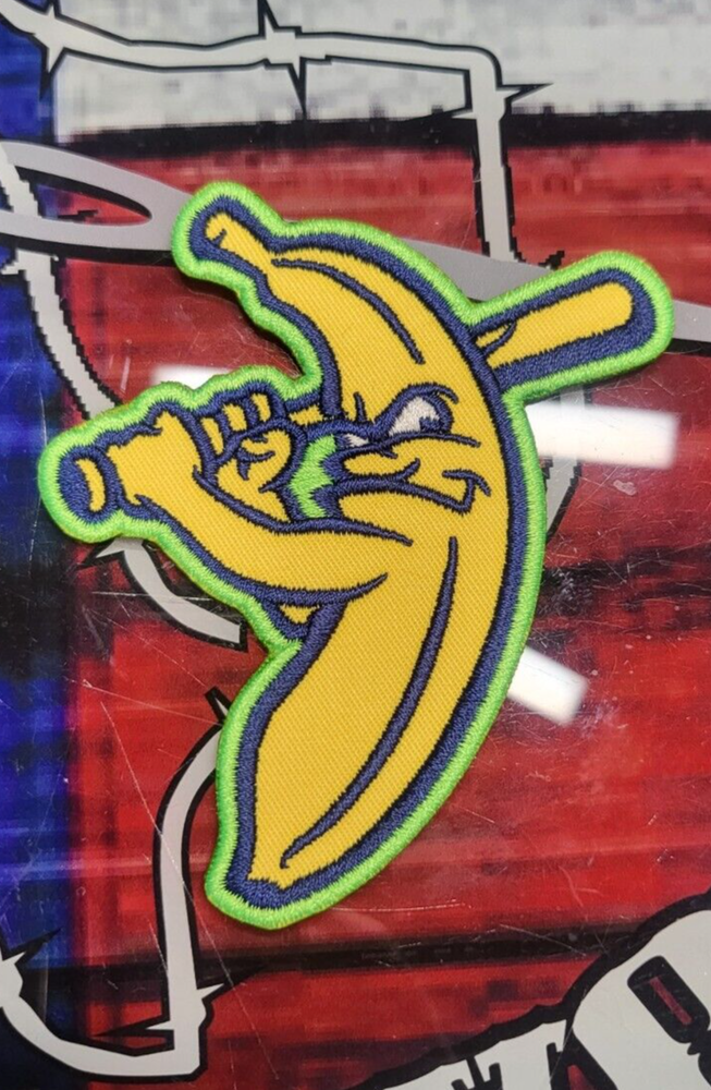 EMBROIDERED SAVANNAH BANANAS BASEBALL PATCH (Please Read Ad)