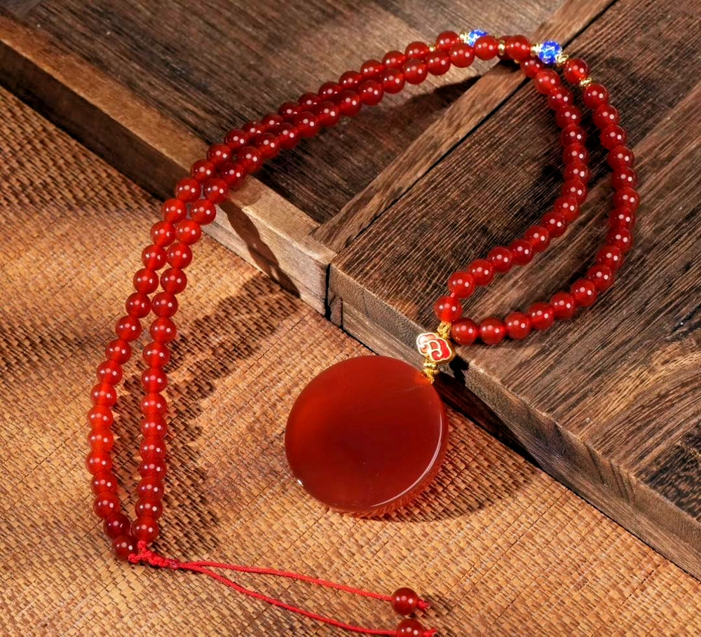 Red Agate Necklace