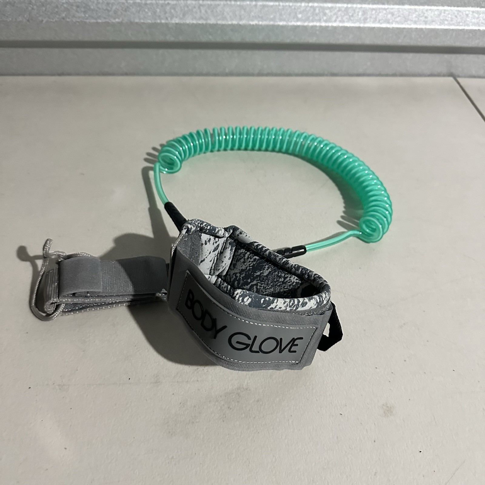 Body Glove SUP Paddleboard Leash – Coiled Cord, Neoprene Ankle Strap