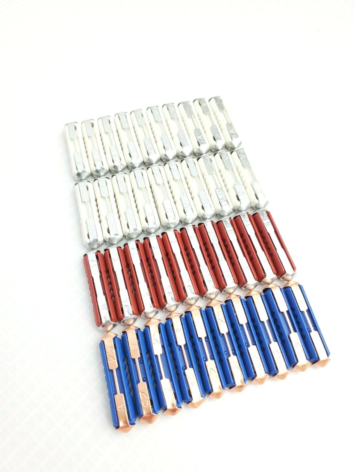 Mercedes 108 113 114 115 124 126 201 107 123 Flosser 40x Torpedo Bullet Fuse Kit