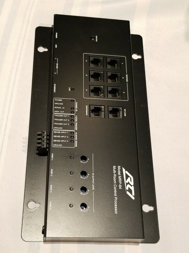Multi-Room Control Processor Audio Video Receiver, RTI MRP-64 Free Shipping