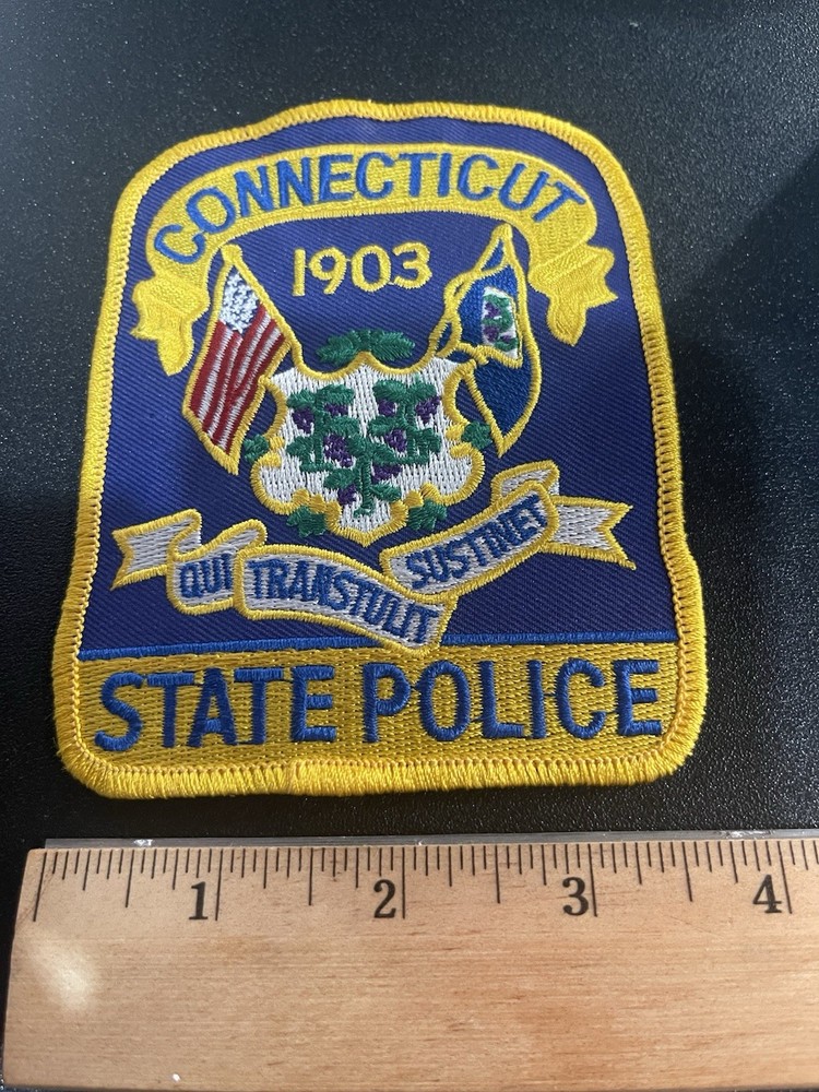 Connecticut State Police Patch