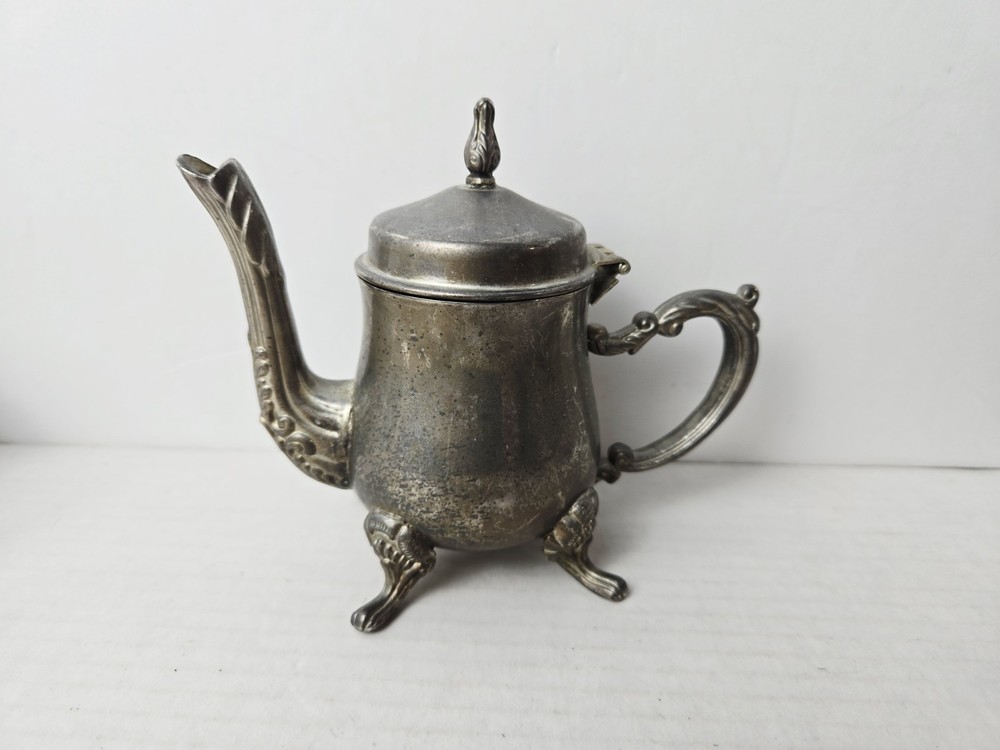 Godinger Silver Art Co teapot sugar creamer set teaset