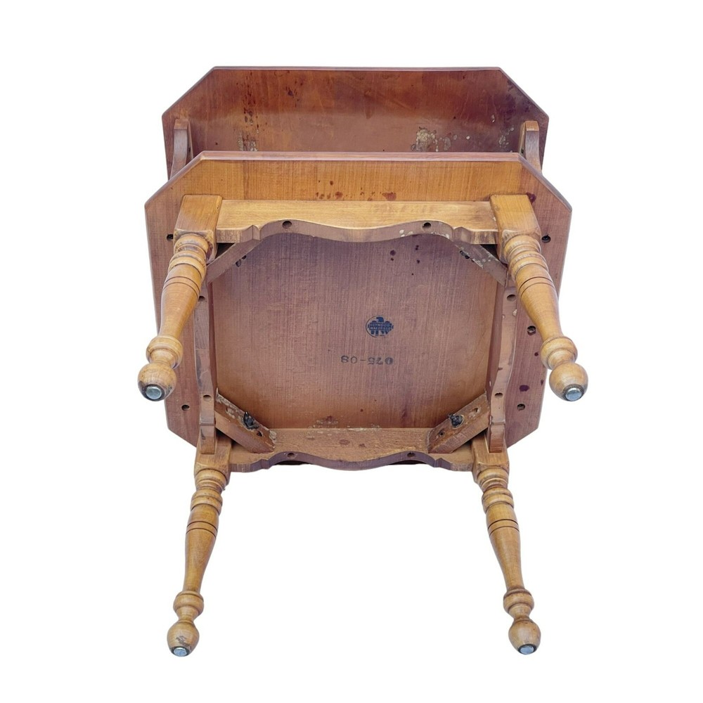 Heywood Wakefield Side Table Mid Century Side Table