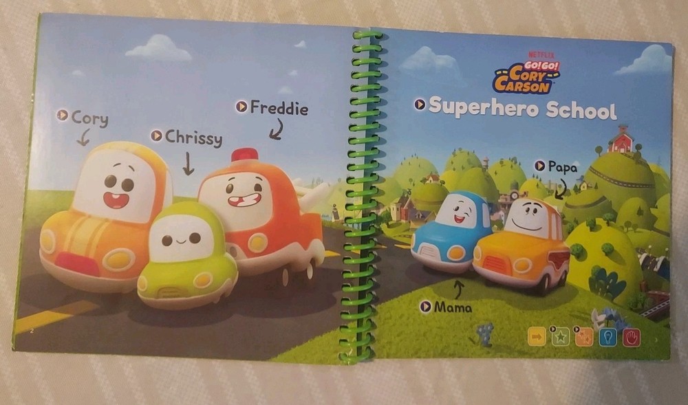 LeapFrog LeapStart Pre-school-Cory Carson Superhero School