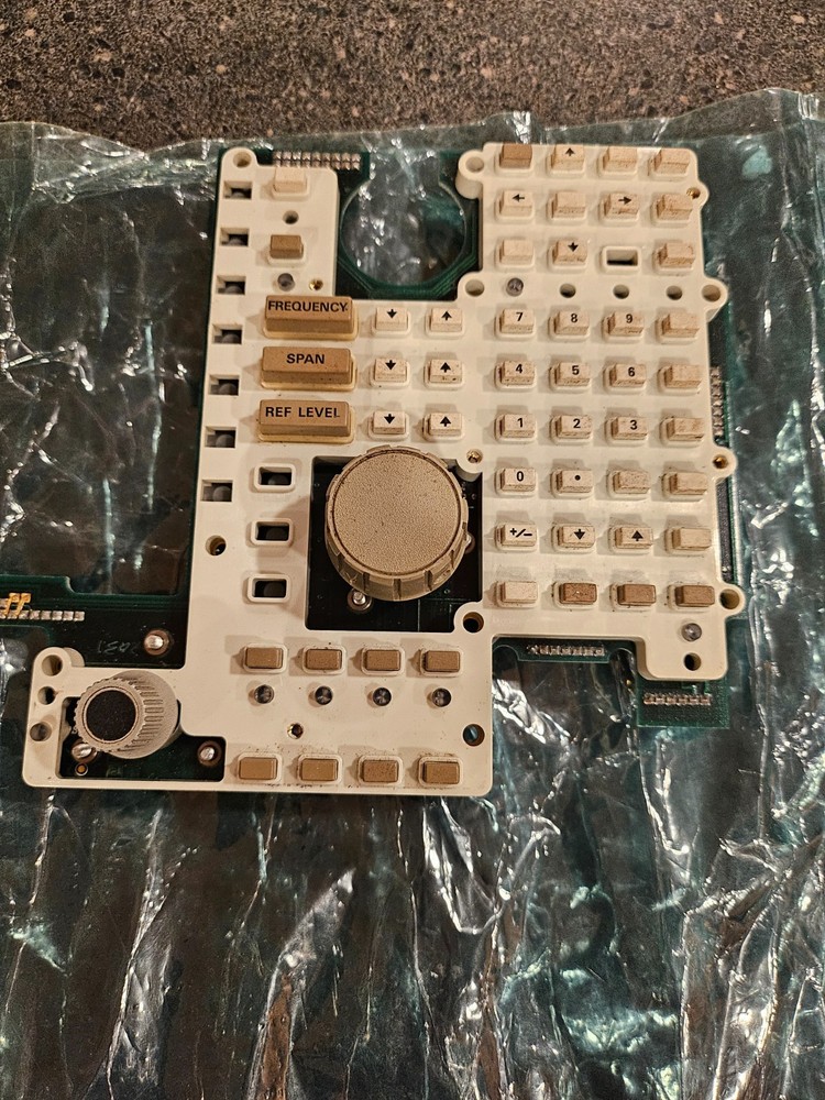 Tektronix 2780 Series Spectrum Analyzer Front Panel / encoder  PARTS NOT WORKING