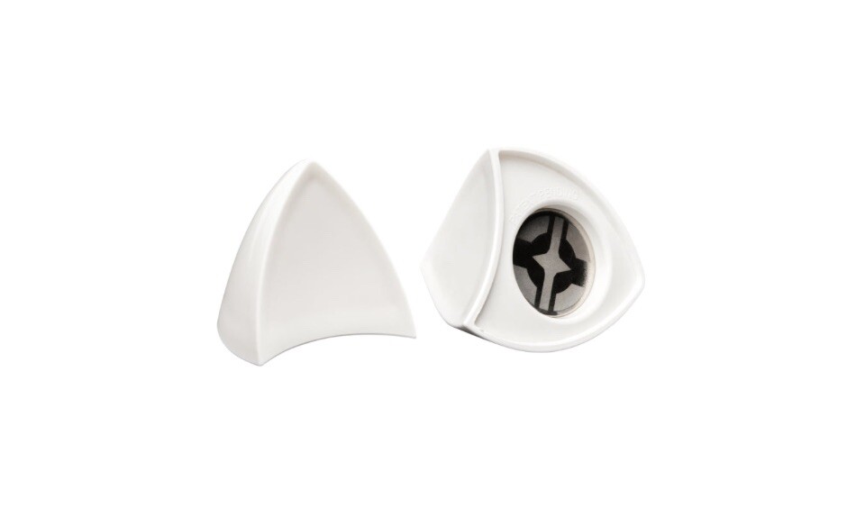 CAT EARS WHITE - MOTORCYCLE HELMET ACCESSORY