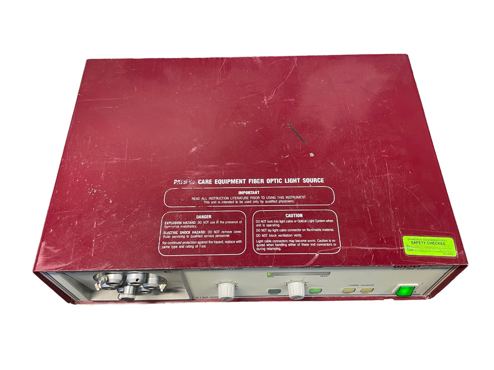 Richard Wolf 5150 Auto Iris Dual Lamp Endoscope Light Source Needs Bulb