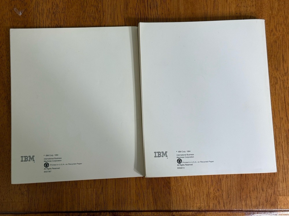 Vintage IBM PC DOS 6.3 Reference Manuals User and Data Compression Guide