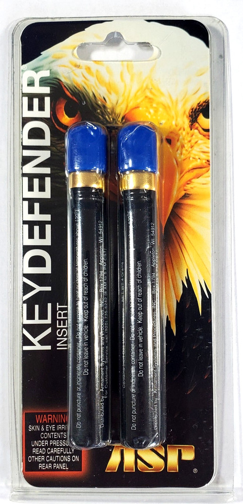 ASP 55113 Key Defender Test (Inert) Spray Refill Insert 2 Pack