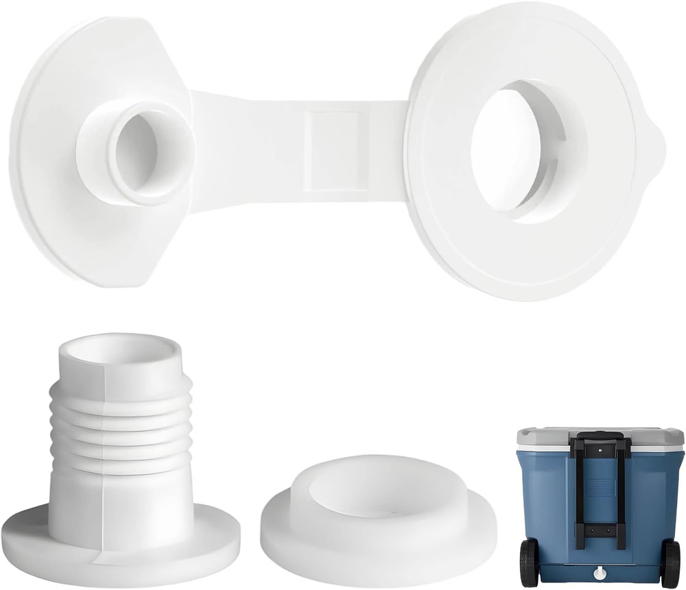 1PCS Coleman Cooler Drain Plug Kit,1" Cooler Drain Plug Replacement for Colem...