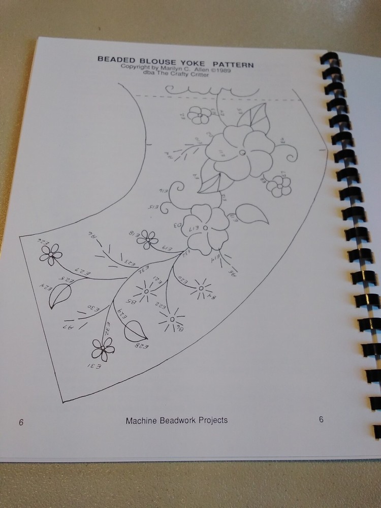 Machine Beadwork Techniques Manual The Crafty Critter Revised 2nd Edition Plus 5