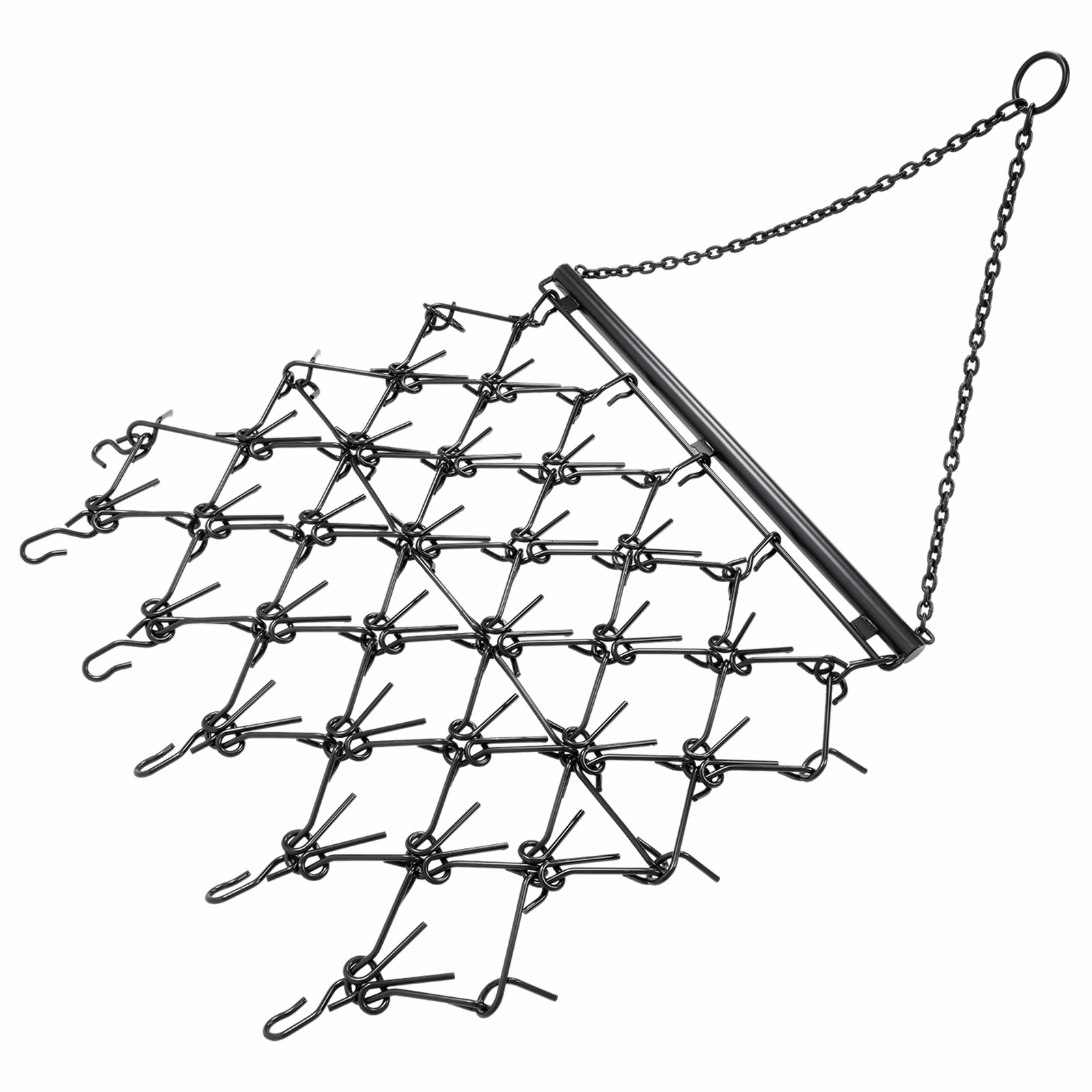 4FT X 4FT Heavy Duty Drag Harrow For ATV UTVs Leveling Grading Powder Coated