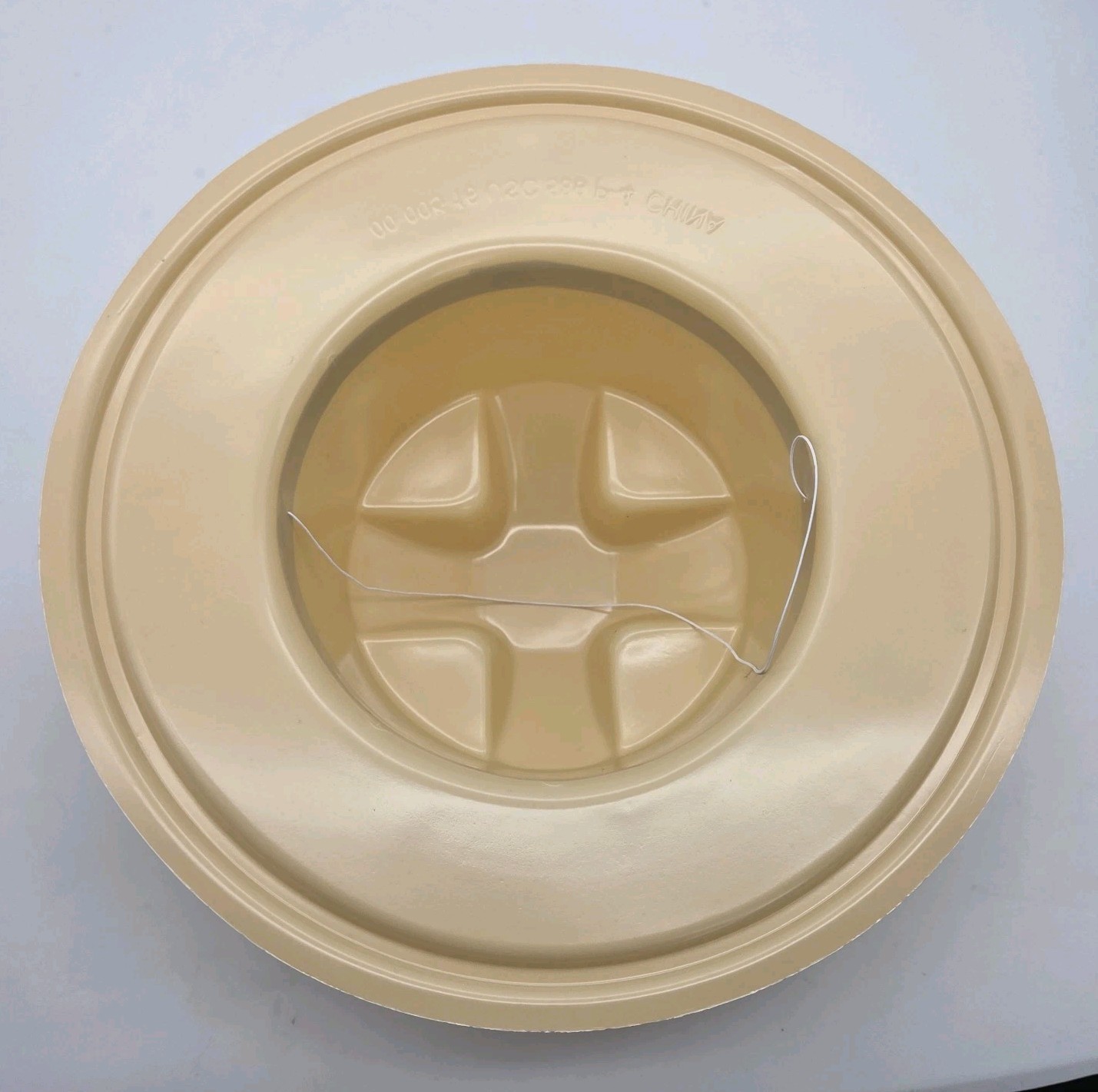 Smokey The Bear Plastic Hat Park Ranger Halloween Costume VTG