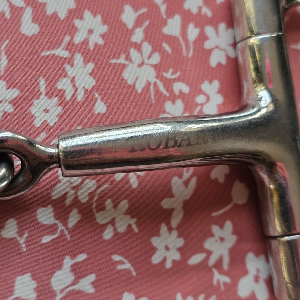 Metalab Robart Pinchless 5" D Ring Snaffle Horse Bit