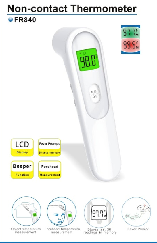 Jiacom FR840 Non-Contact Thermometer