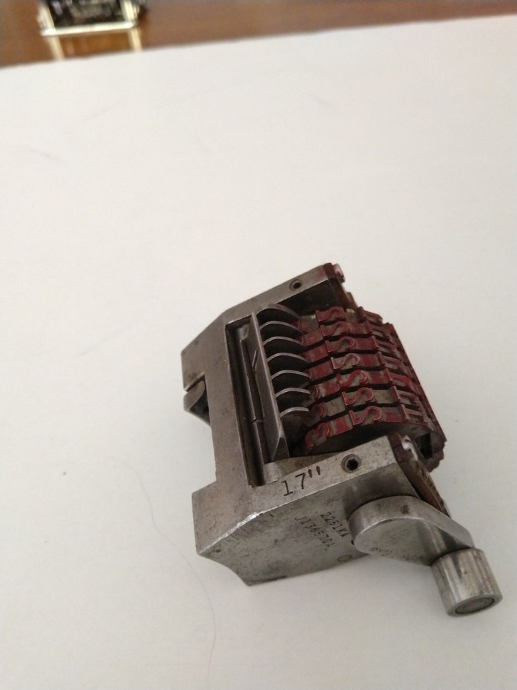 Force 7 Digit Numbering Machine 17"