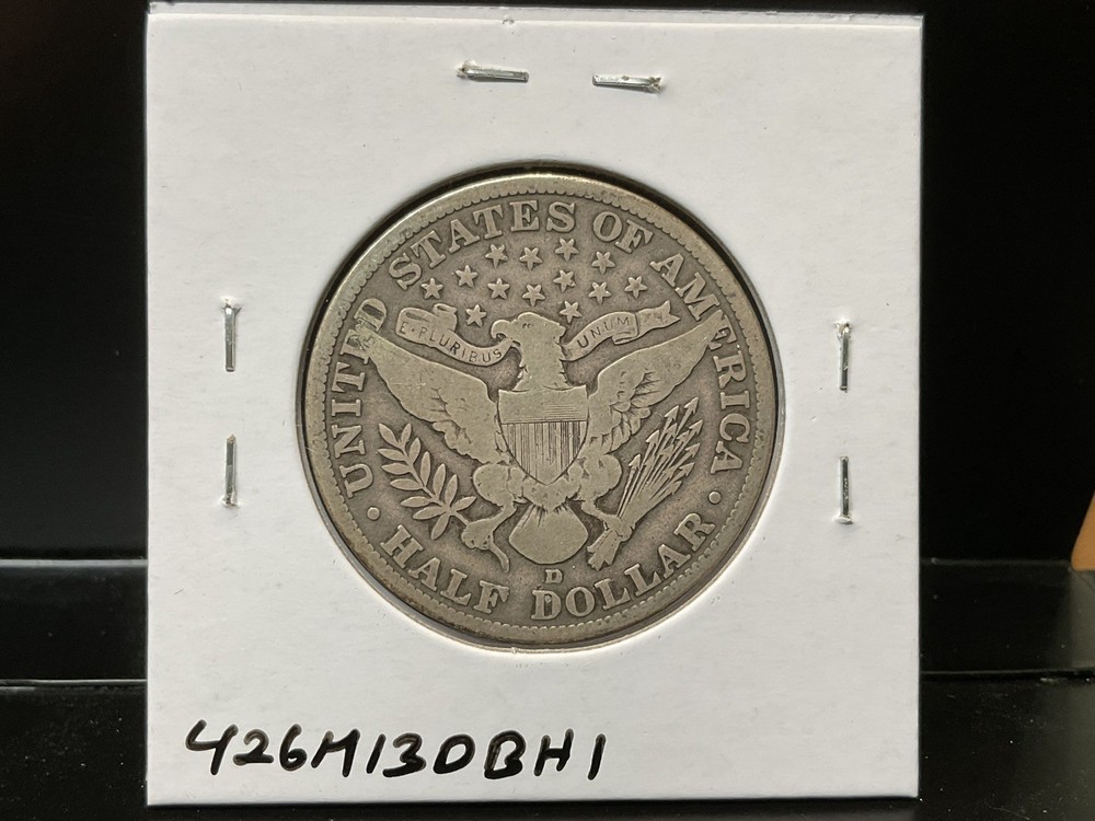 1913-D Barber Half