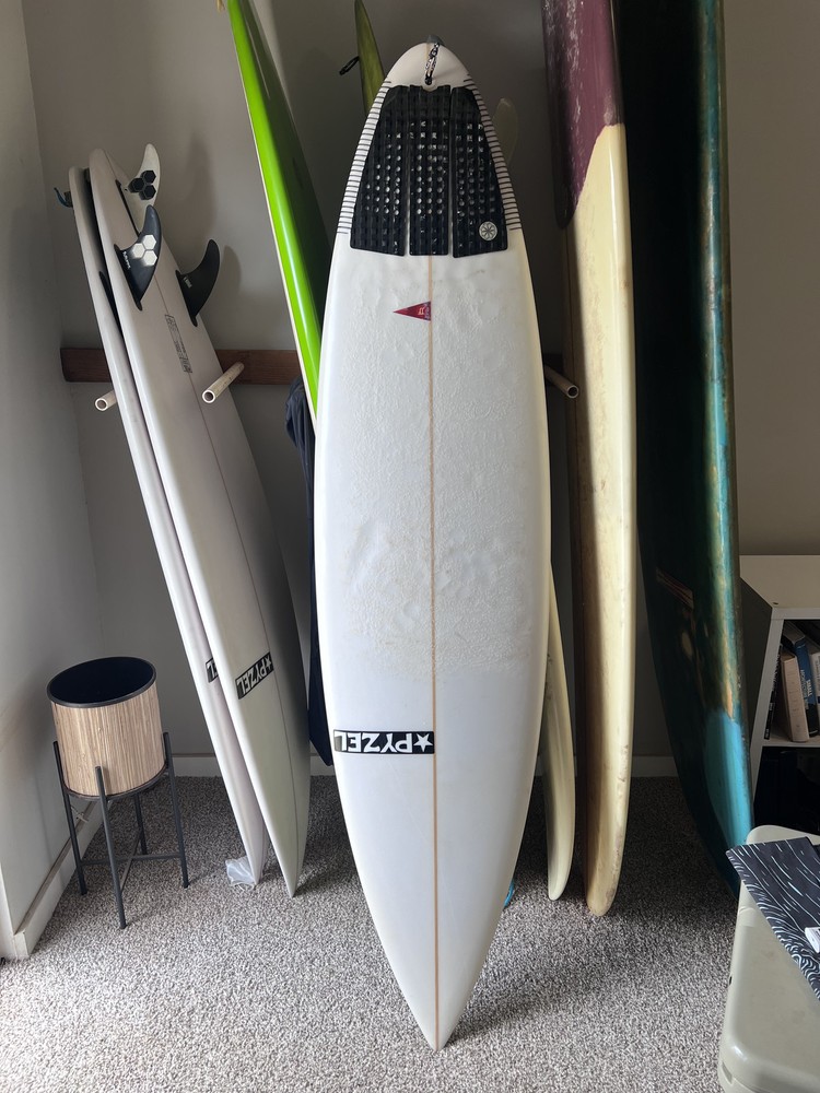 6'8" Pyzel Next Ghost surfboard Used