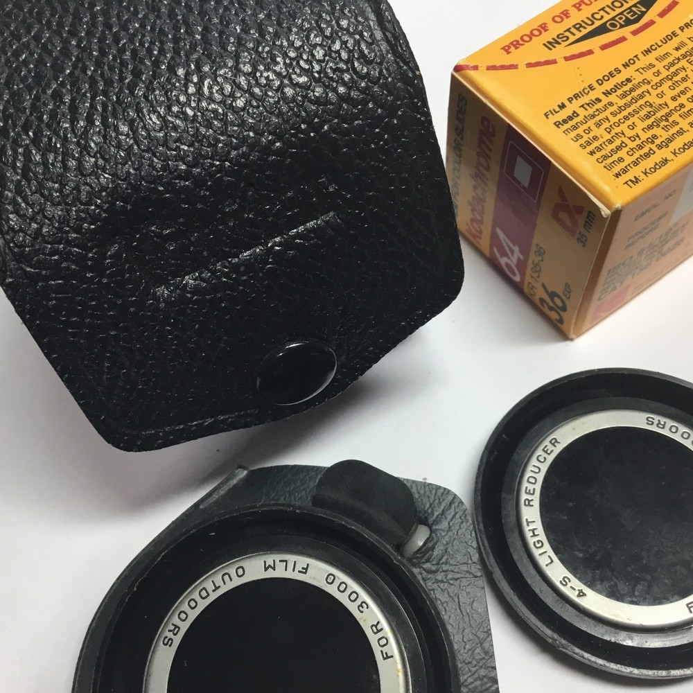 vtg camera accessories lot .