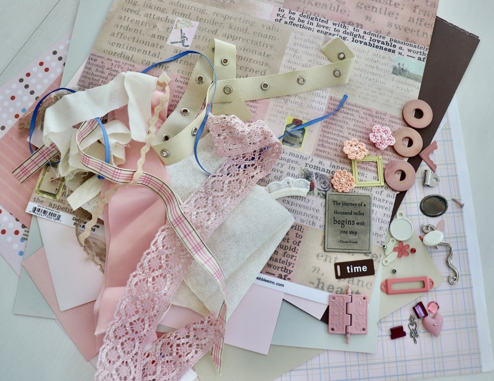 Time/Junk Journal Bundle /Scrapbooking/Card Making/Mixed Media