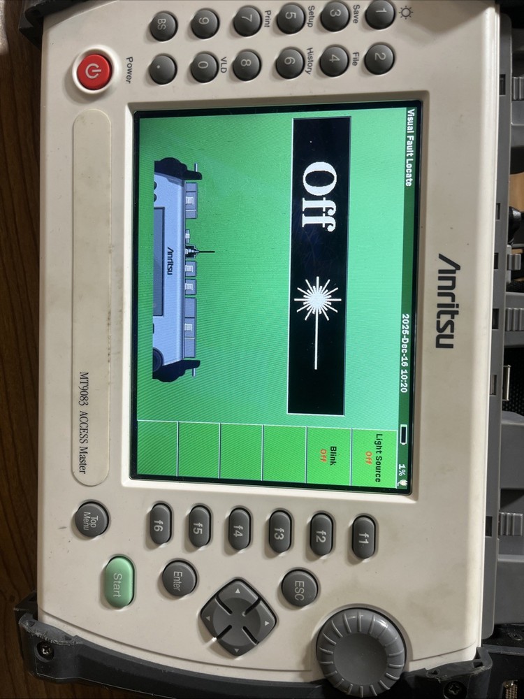 Anritsu Access Master MT9083A1 Opts 10/7/2