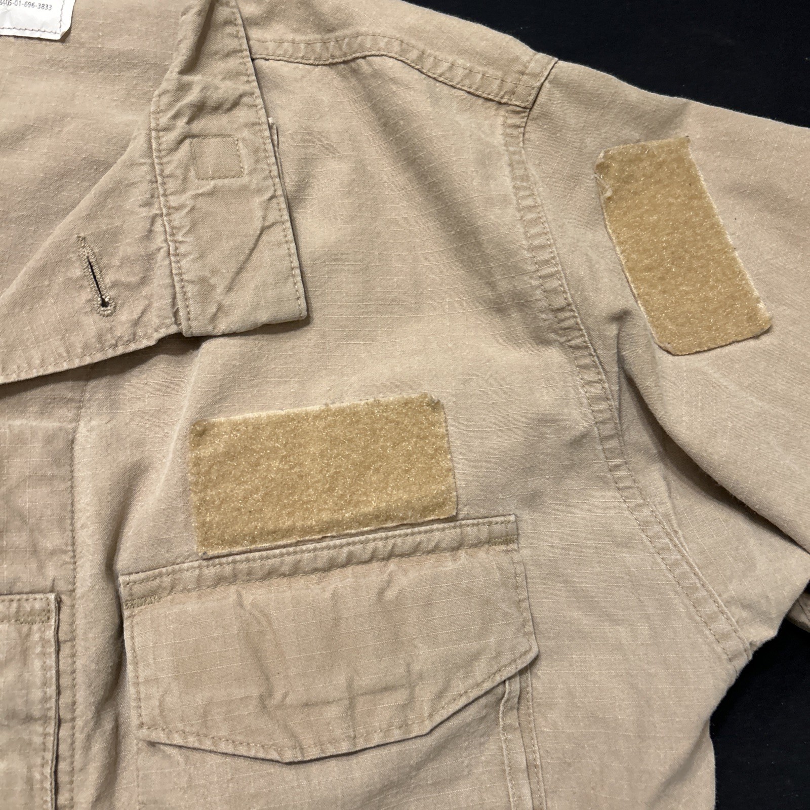 US Navy 2POC Coat Size Medium-Regular Flame-Resistant Class 2 Khaki Blouse USN