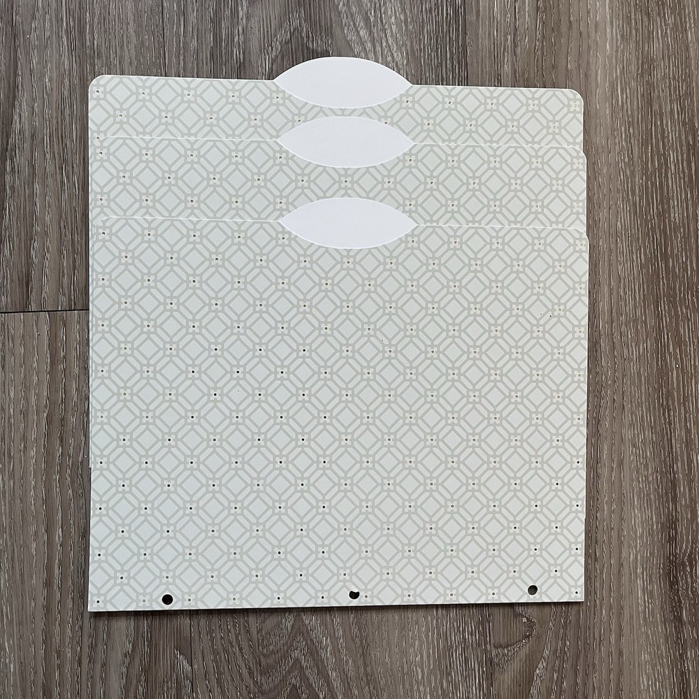 U Brands Tab Poly Dividers 9 Count