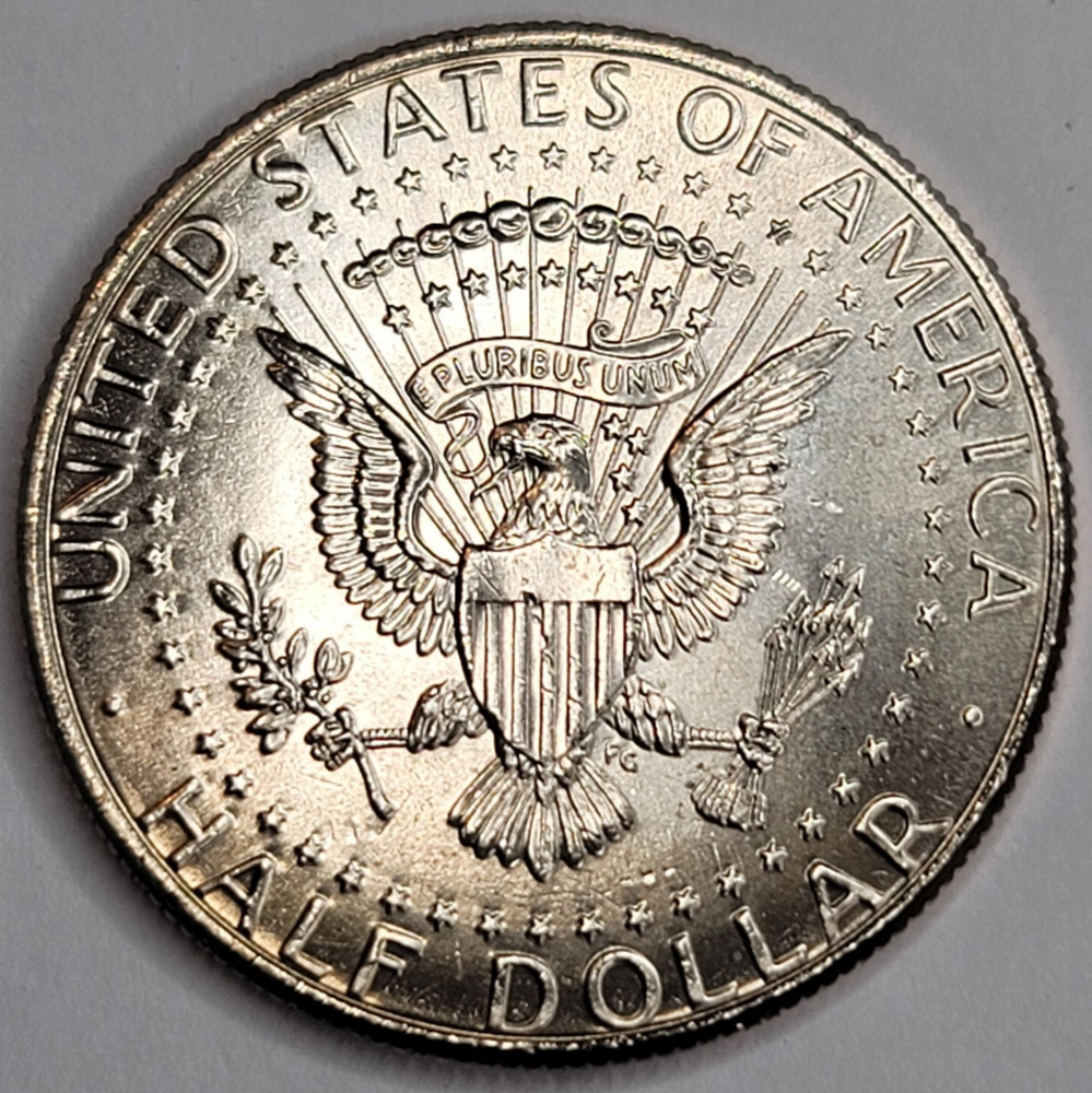 2017 D Kennedy Half Dollar Uncirculated from US Mint Roll