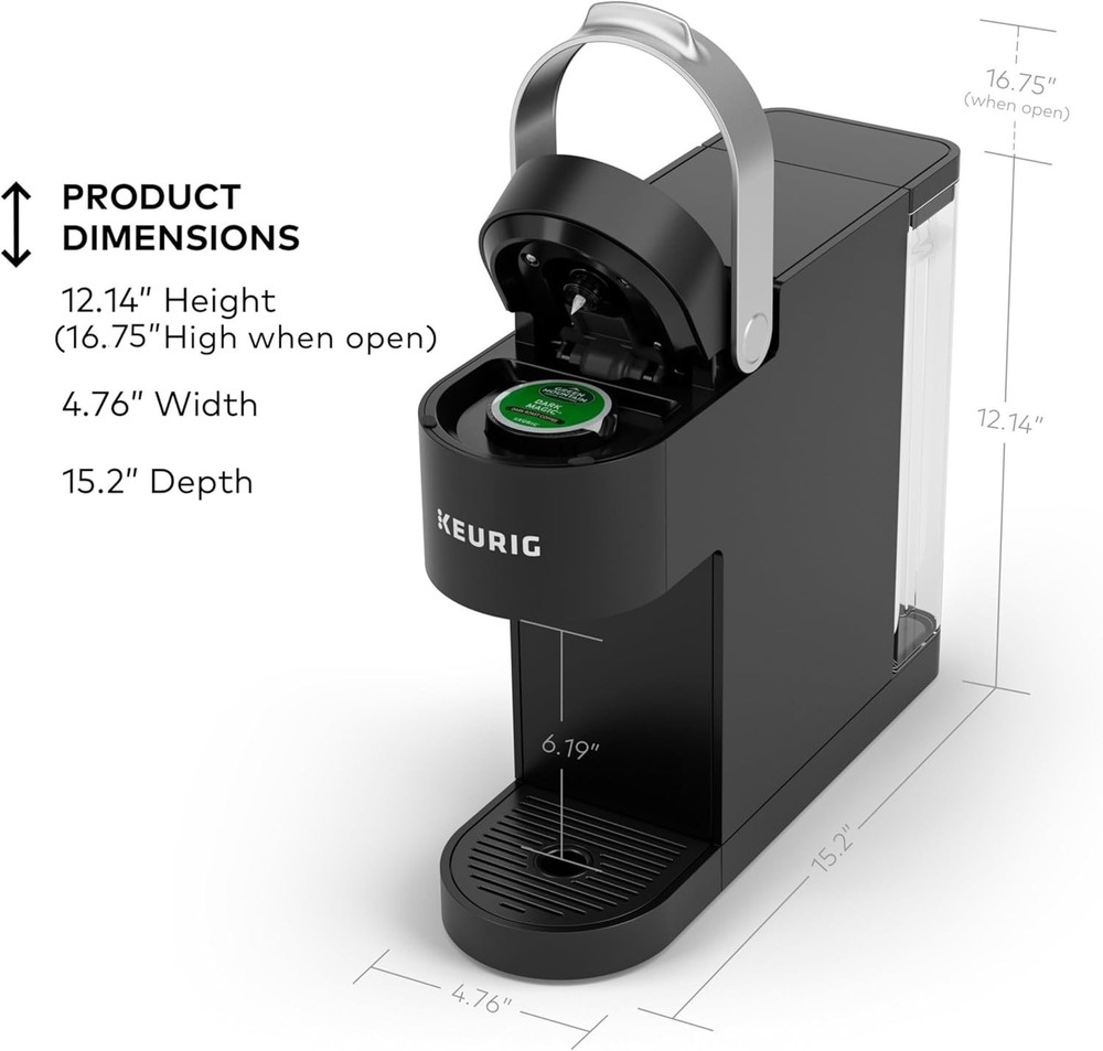 Slim K-Slim Single Serve Coffee Maker, Multistream Tech