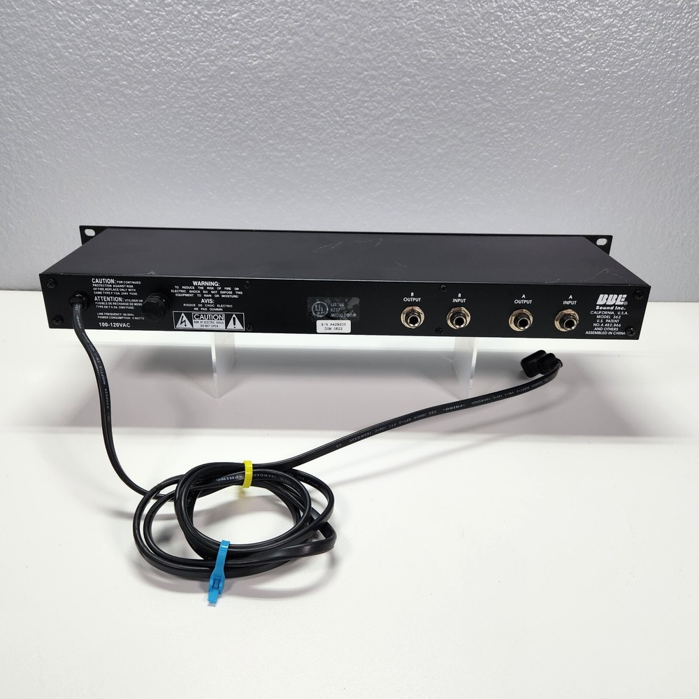 BBE 362 Sonic Maximizer Rack Mount Pro Audio