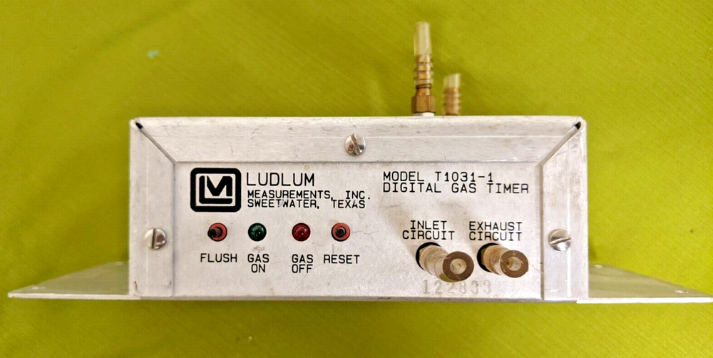 Ludlum Model T-1031-1 Gas Flow Timer