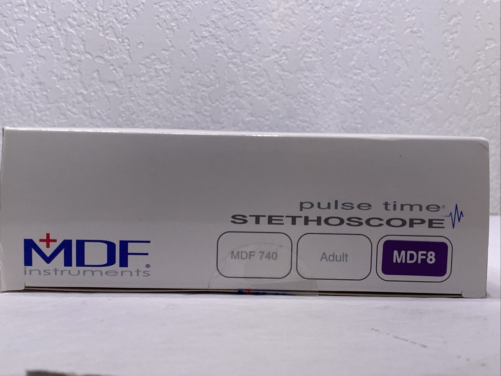 MDF Instruments Pulse Time® 2-in-1 Digital LCD Clock and Single Head Stethosc...
