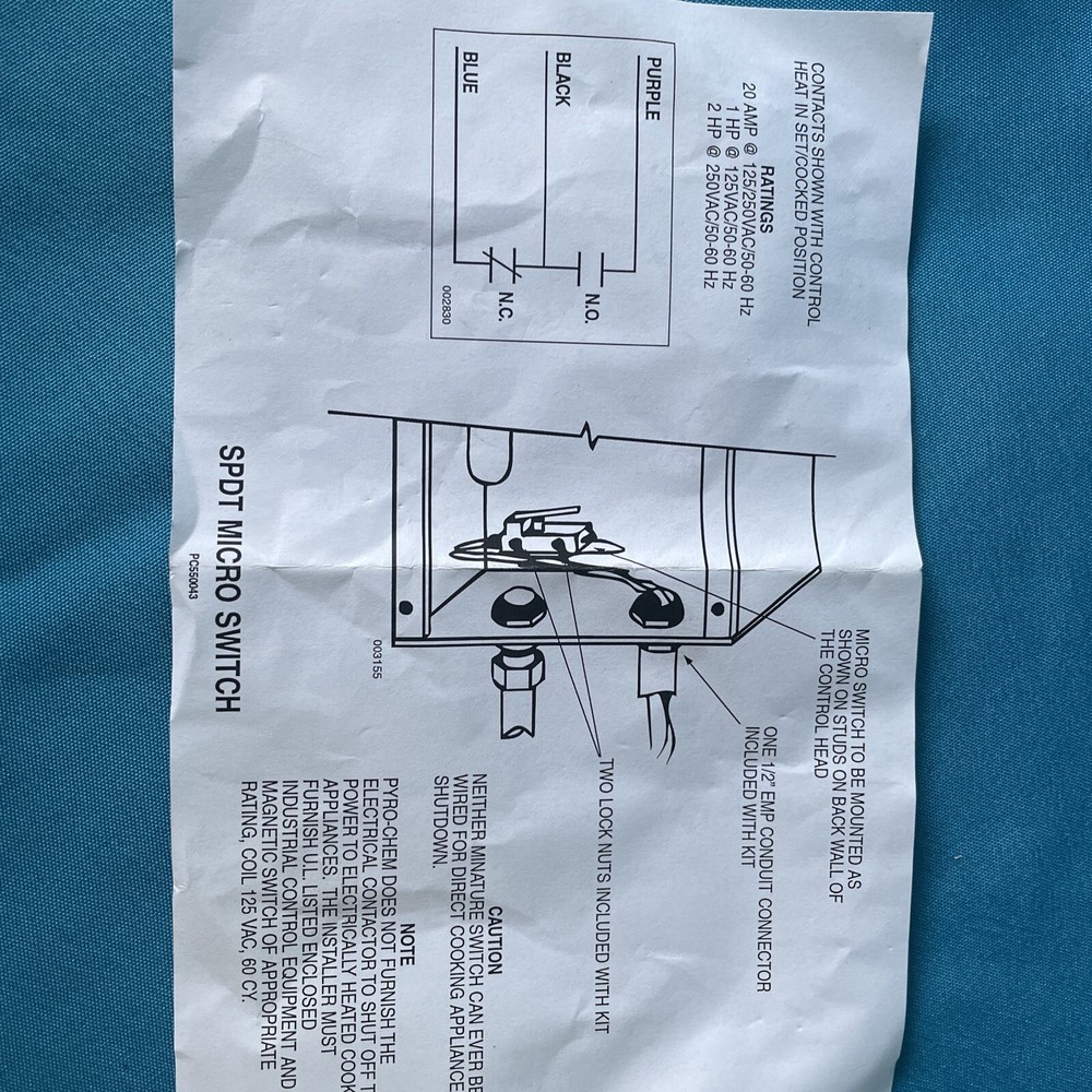 Msdpdt switch kit 550237