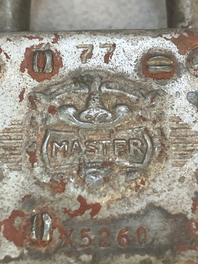 Vintage Master Lock Co Padlock