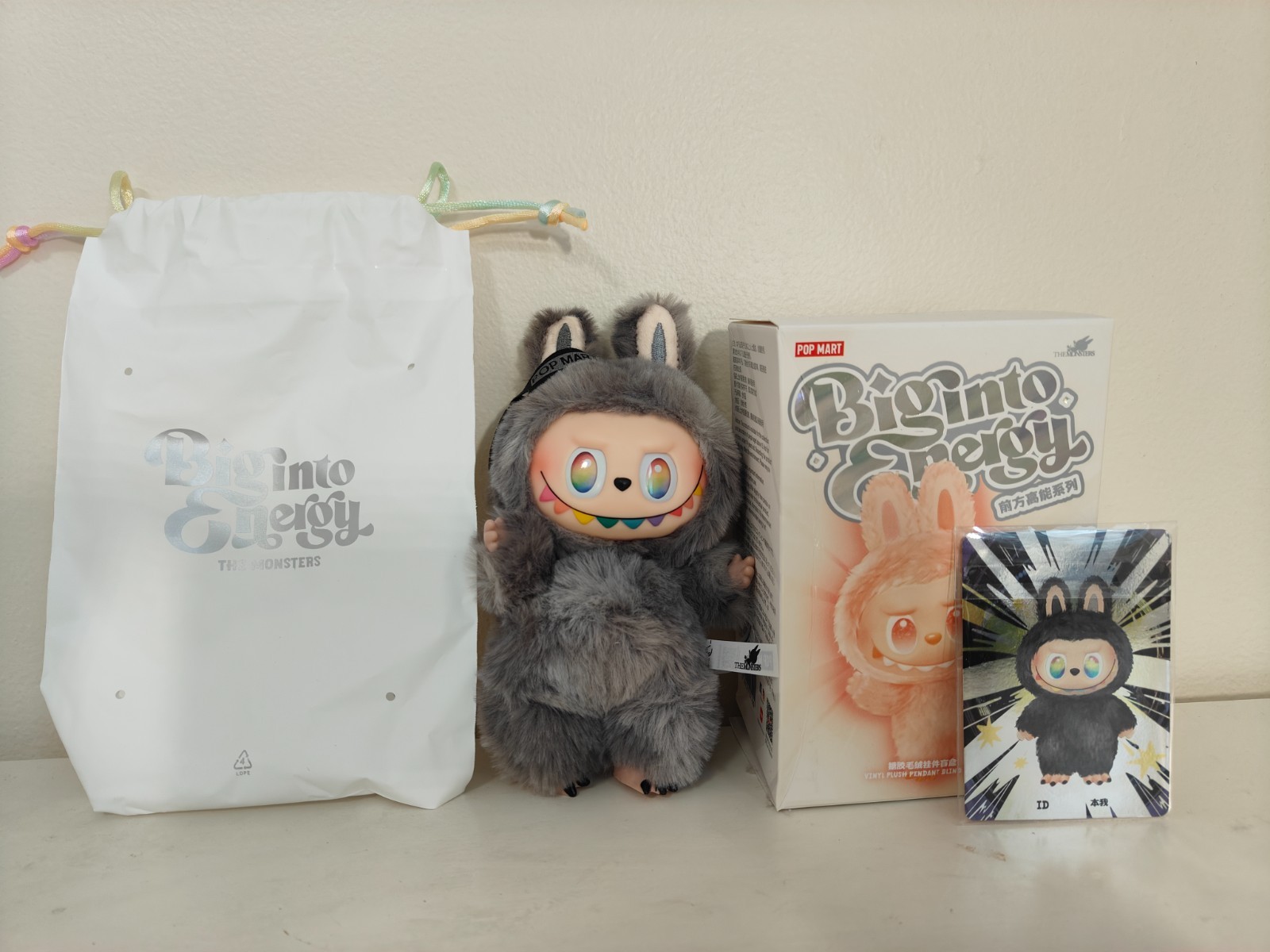 The Monsters Big into Energy Hidden Edition-ID POP MART.Blind Box,Pendant