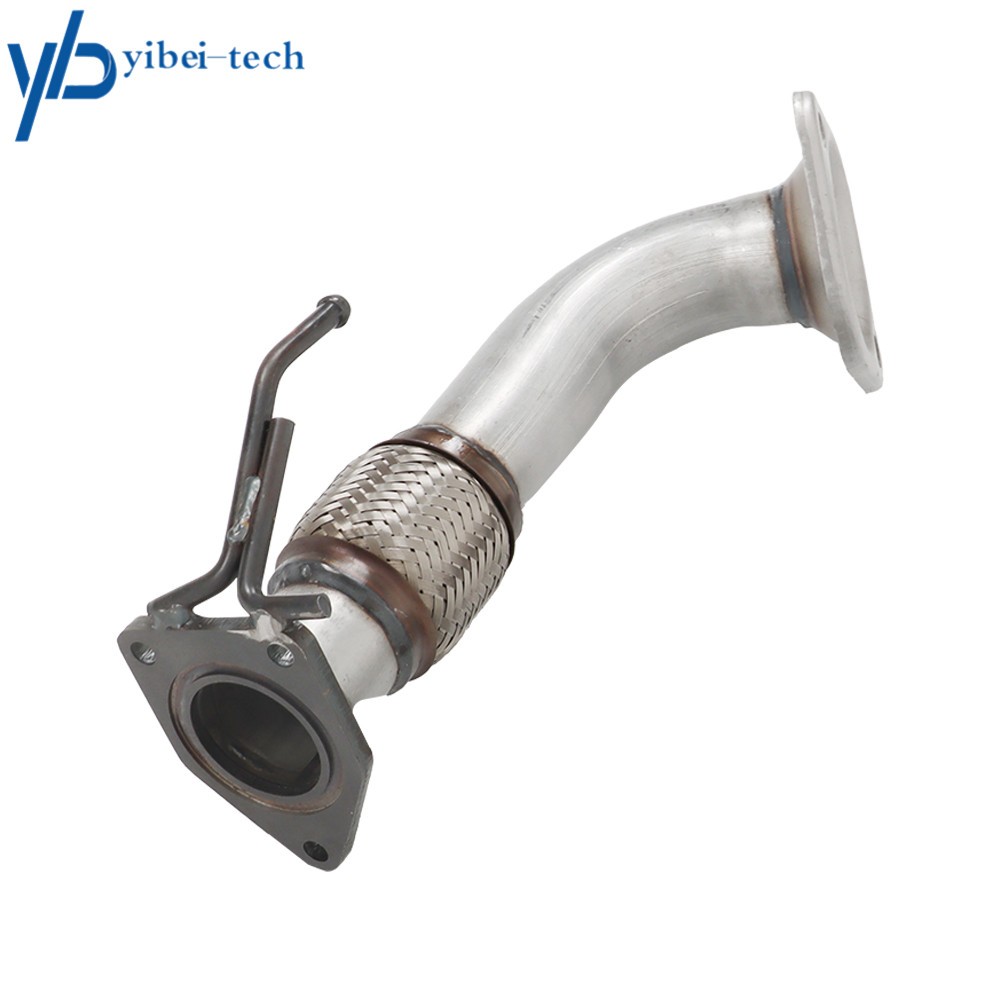 Rear Manifold Catalytic Converter & Flex Pipe For Honda Accord 2.4L 2008-2012