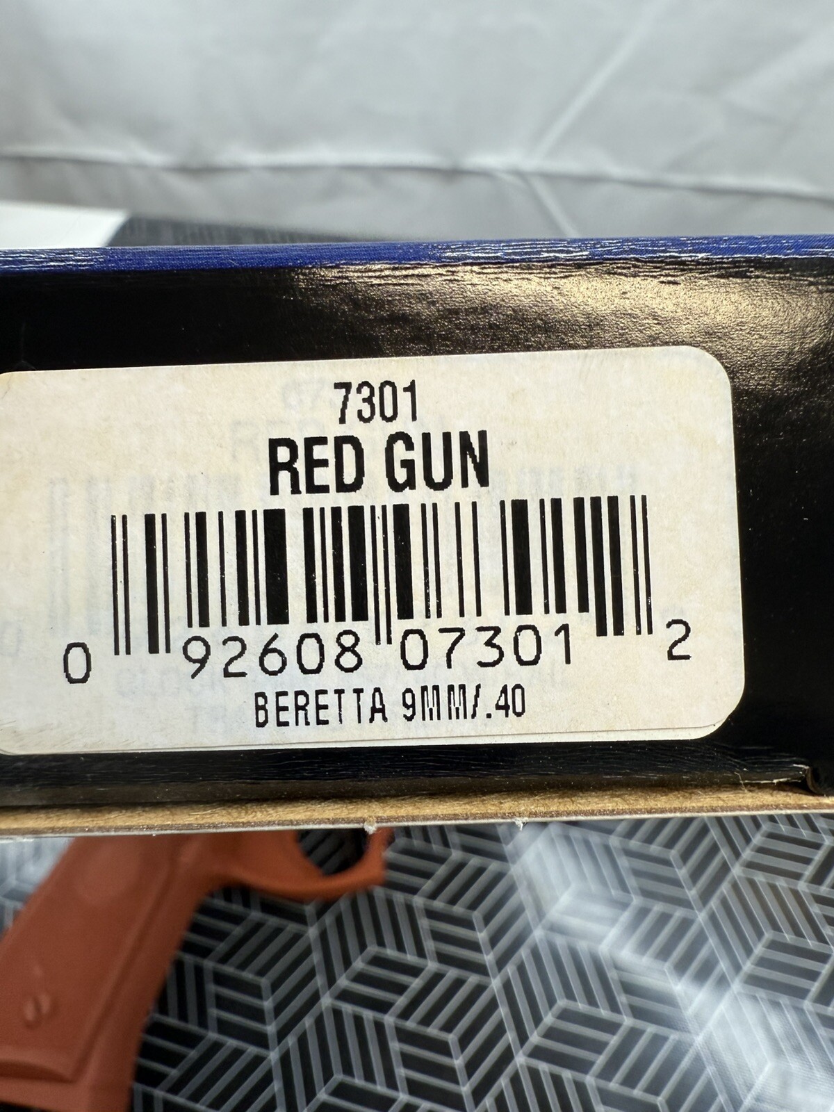New From 1999! ASP 7301 Red Gun Practice Simulation Training Aid Beretta 9mm