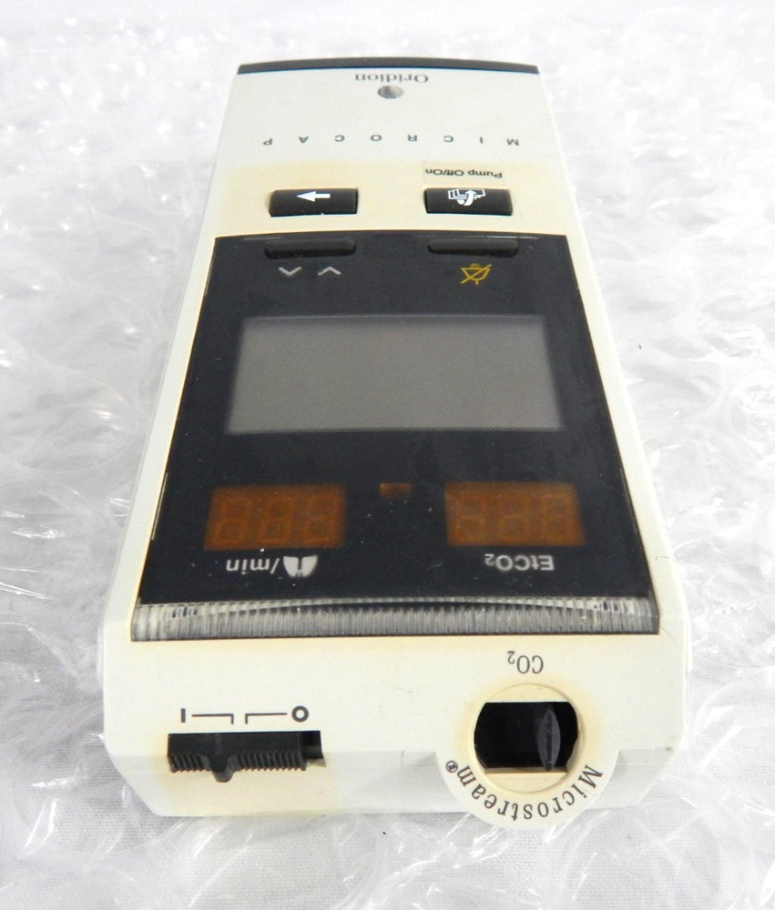 ORIDION MICROCAP HANDHELD CAPNOGRAPH S/N 451
